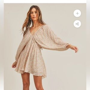 Selena Long Sleeve Dress by VICI-Extra Large-Orange-NWOT